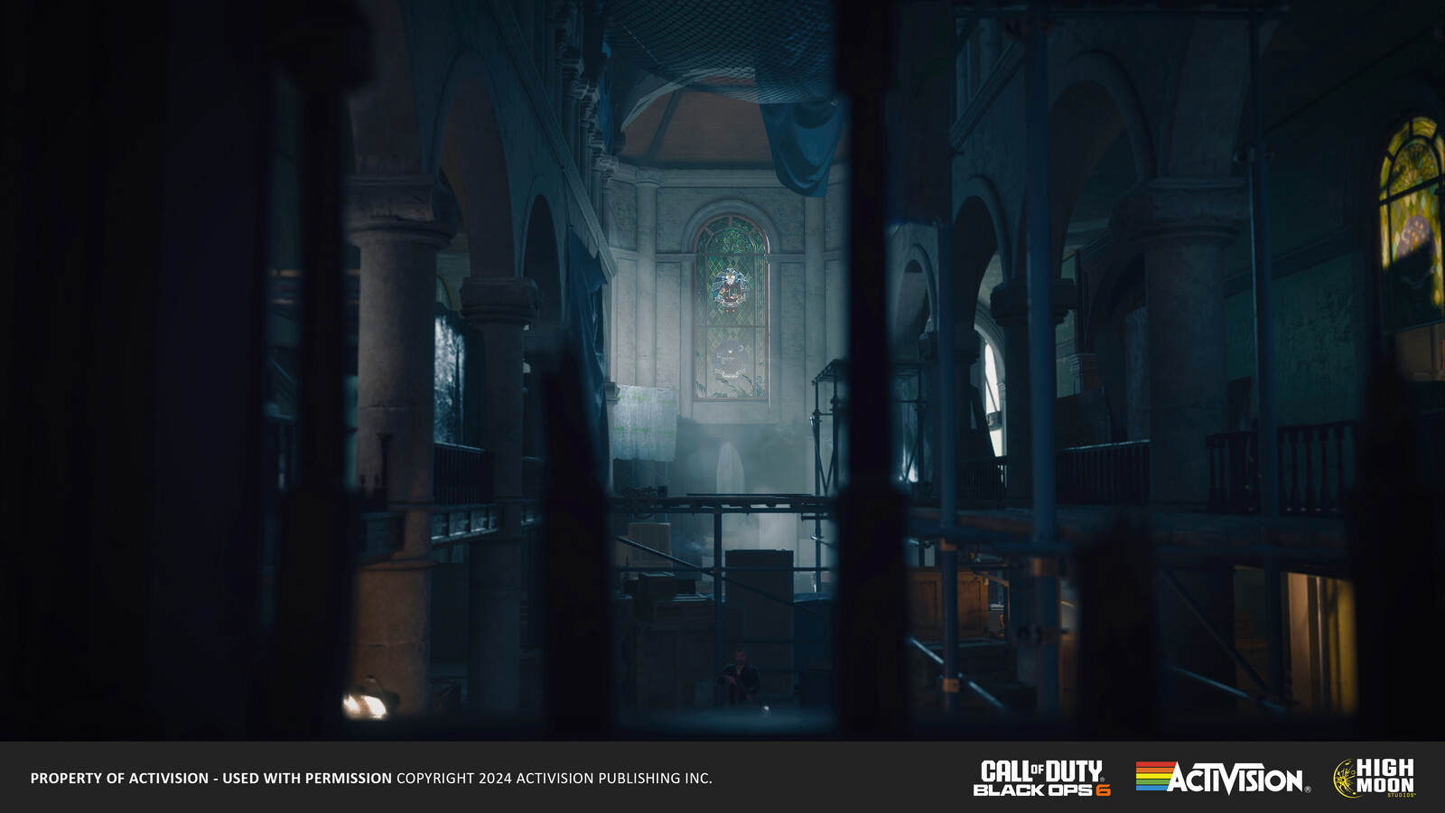 Church: Responsible for stain glass material and trim sheets.