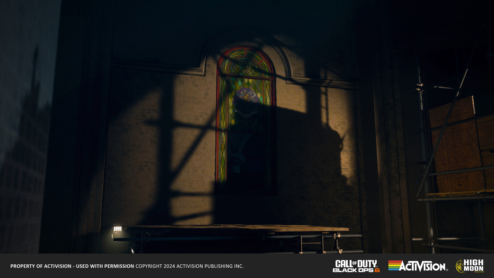 Church: Responsible for world materials, stain glass and trim sheets.