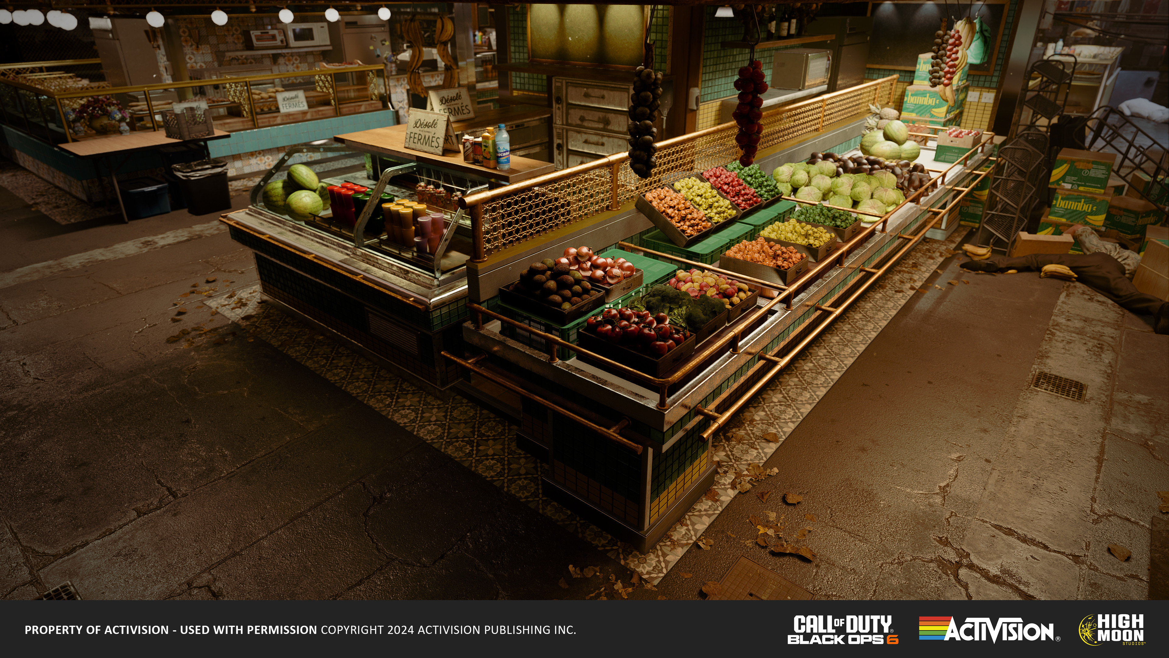 Market: Responsible for world material, props and scans.