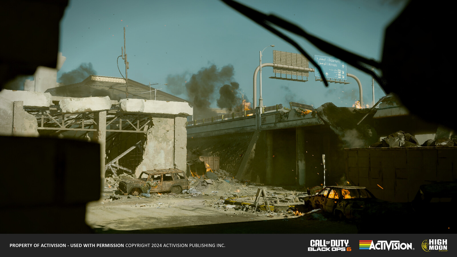 Bridge: Responsible for signage decals, debris assets and world materials.
