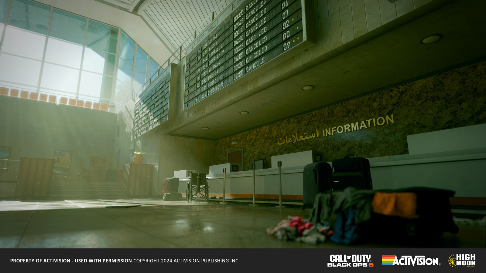 Check In Area: Responsible for wall tiles, signages and props.