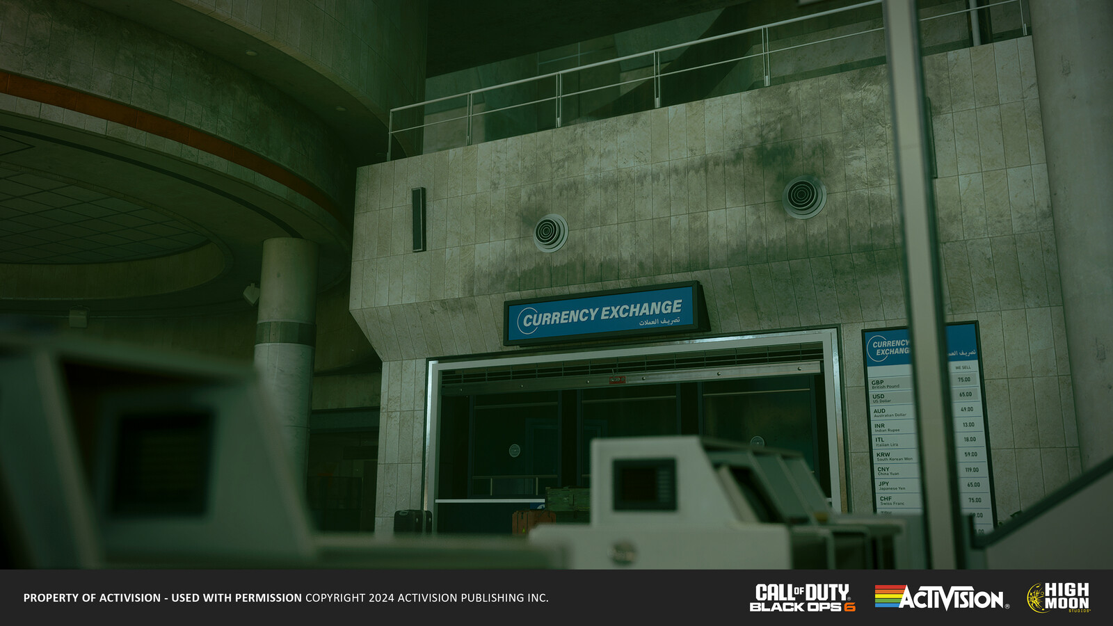 Check In Area: Responsible for wall tiles, signages and props.