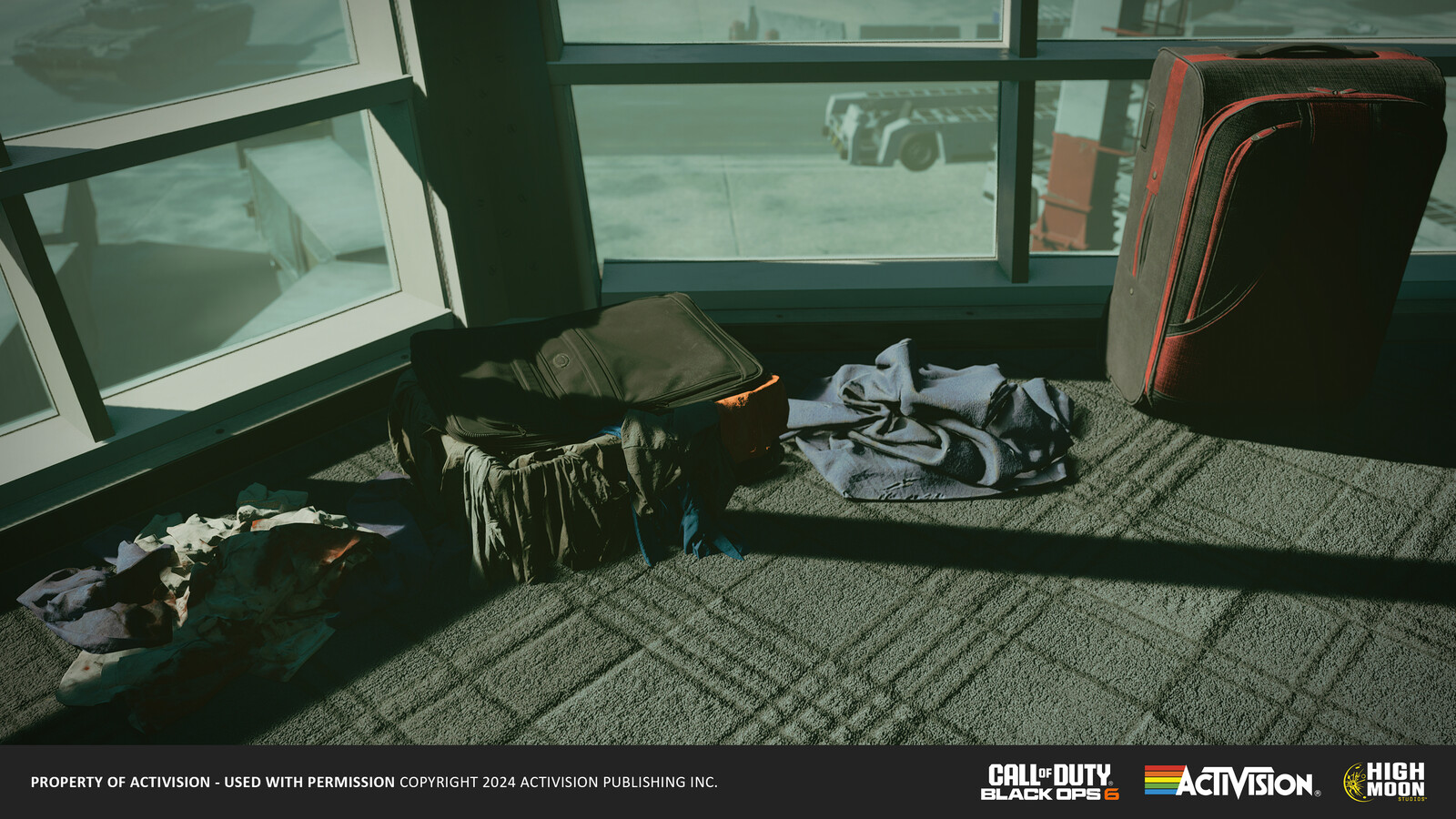 Gate Area: Responsible for processing the suitcase scan.