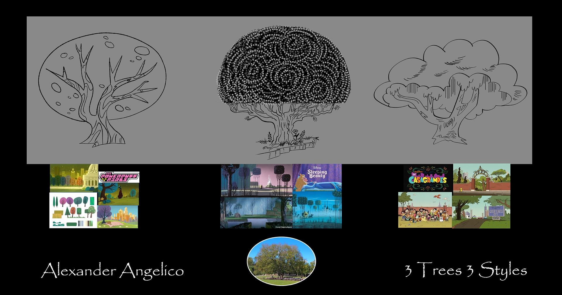 ArtStation - 3 Trees Design