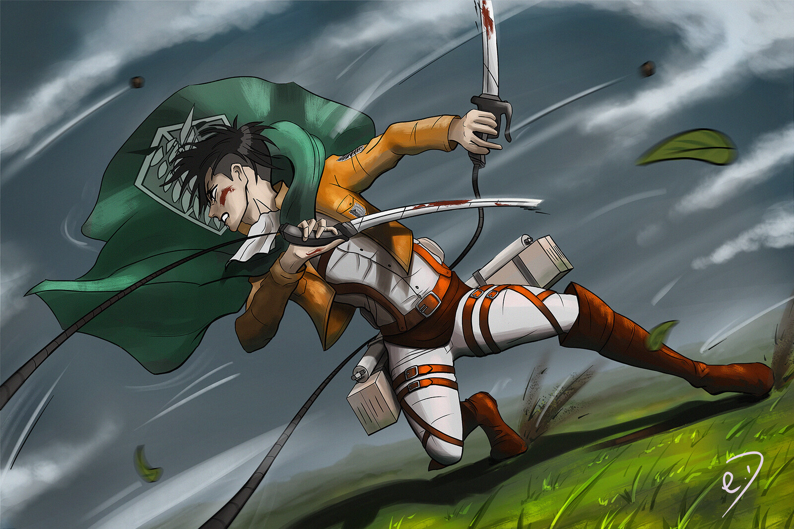 Levi Ackerman - SNK Fanart 