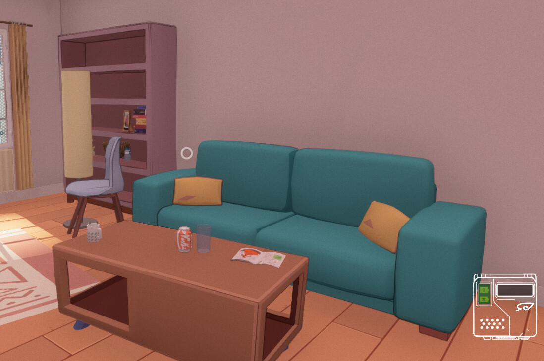 Couch, living room
