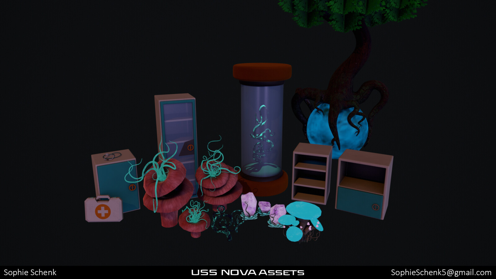 Collection of assets I developed