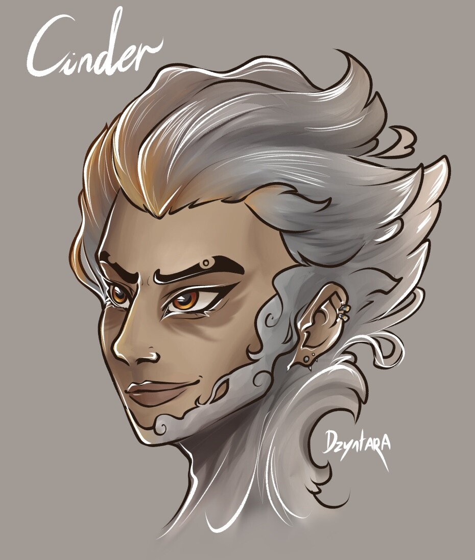 ArtStation Ninjago Cinder Portrait