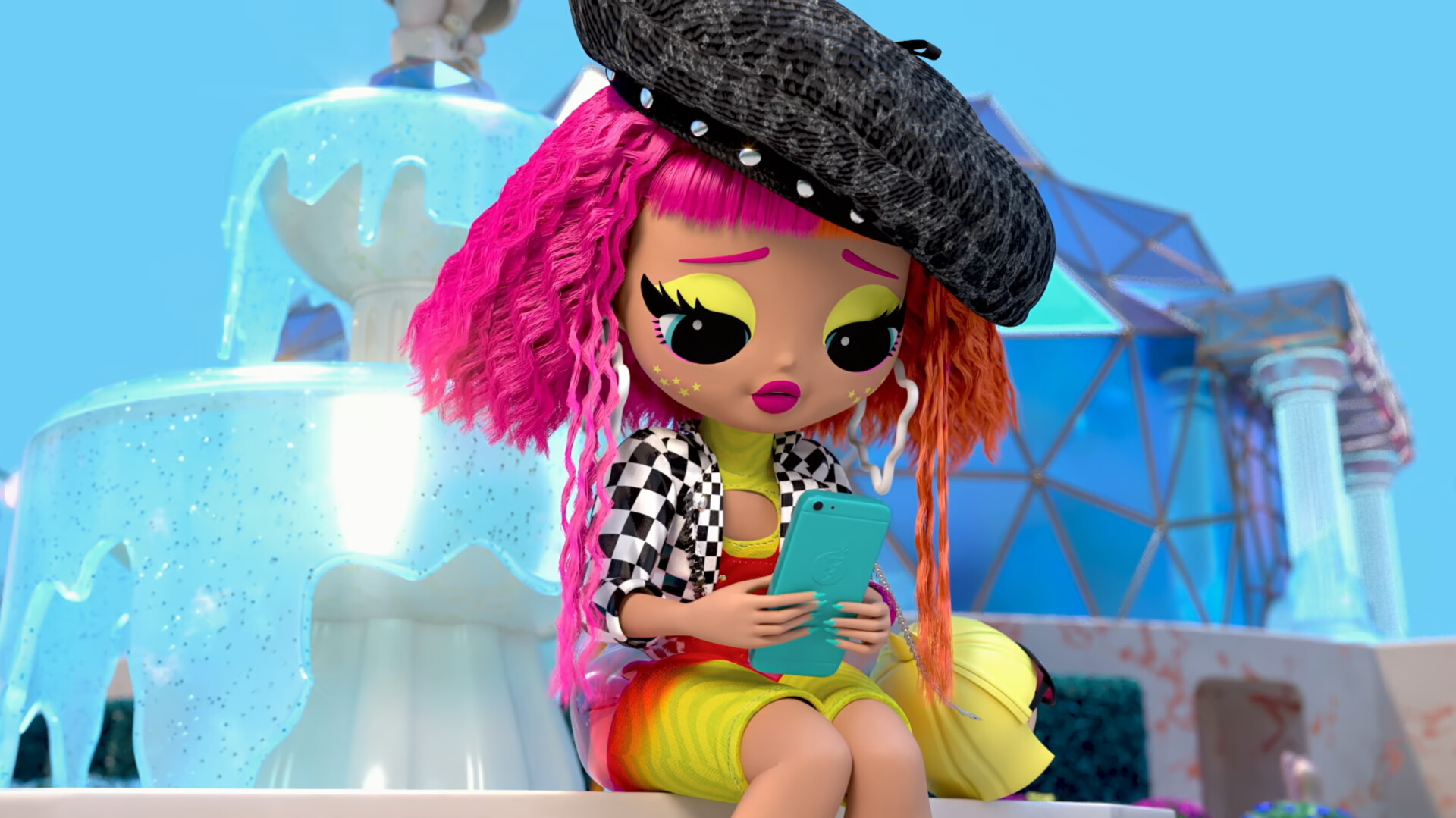 Netflix Lol Dolls Cartoon Show ArtStation Surprise! Winter Fashion