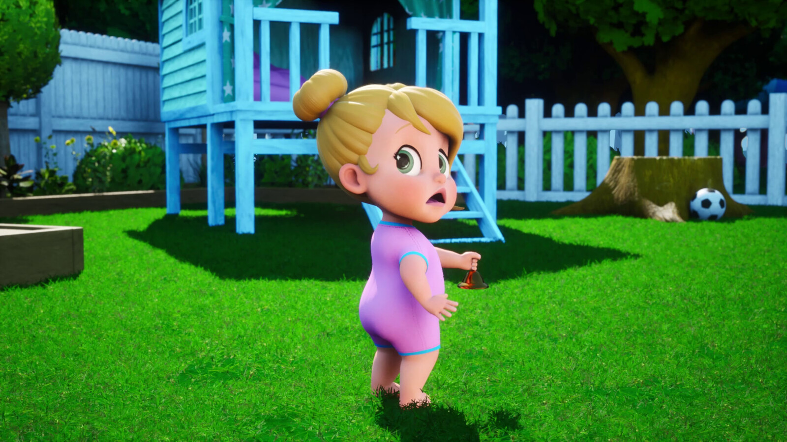 Backyard - Responsible for characters and environment (modelling and shading).
