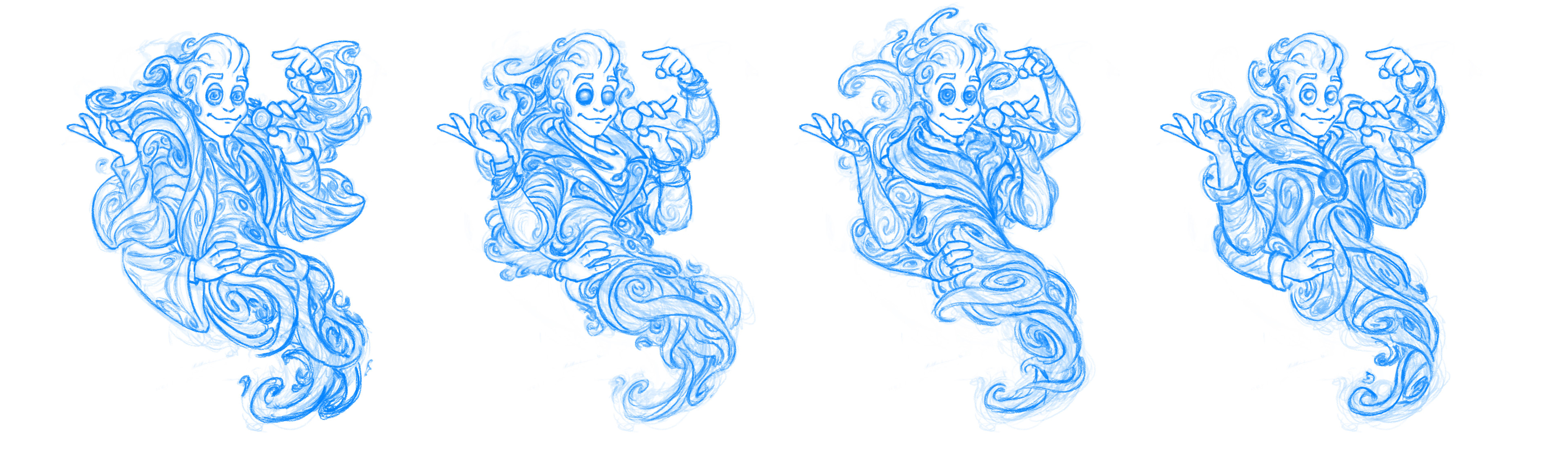 I tweaked the design more into the desired style and handed it off.  