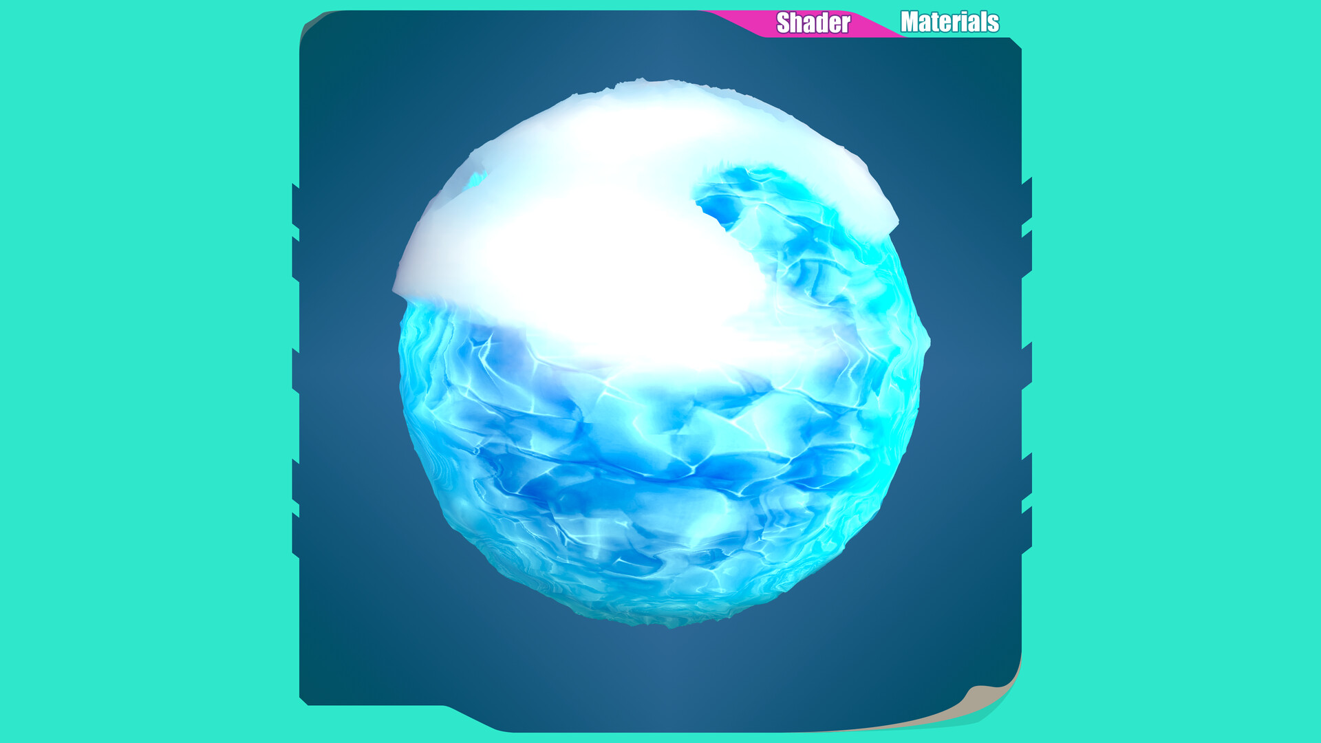 ArtStation - Cartoon ice shader