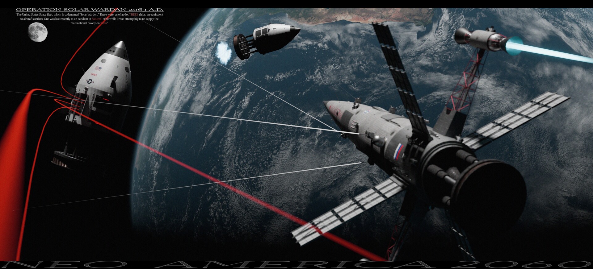 ArtStation 2060 (Orion Nuclear Battleship USS 