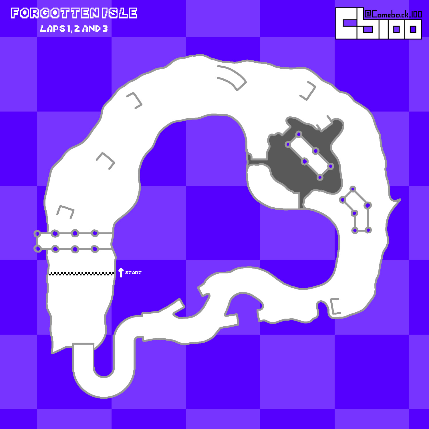 Mario Kart Maps Wii Circuit Yoshi Mario Kart