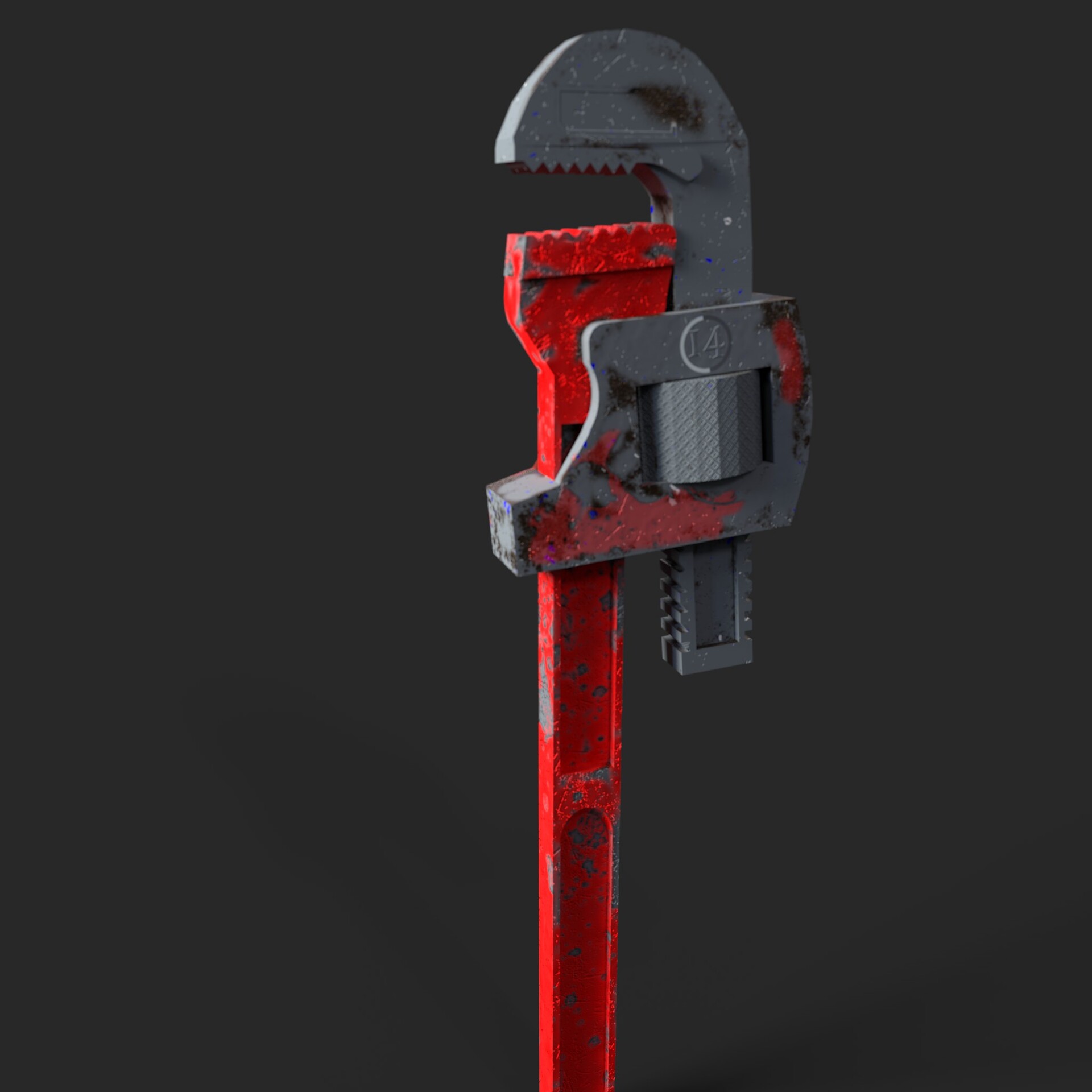 ArtStation - rust wrench