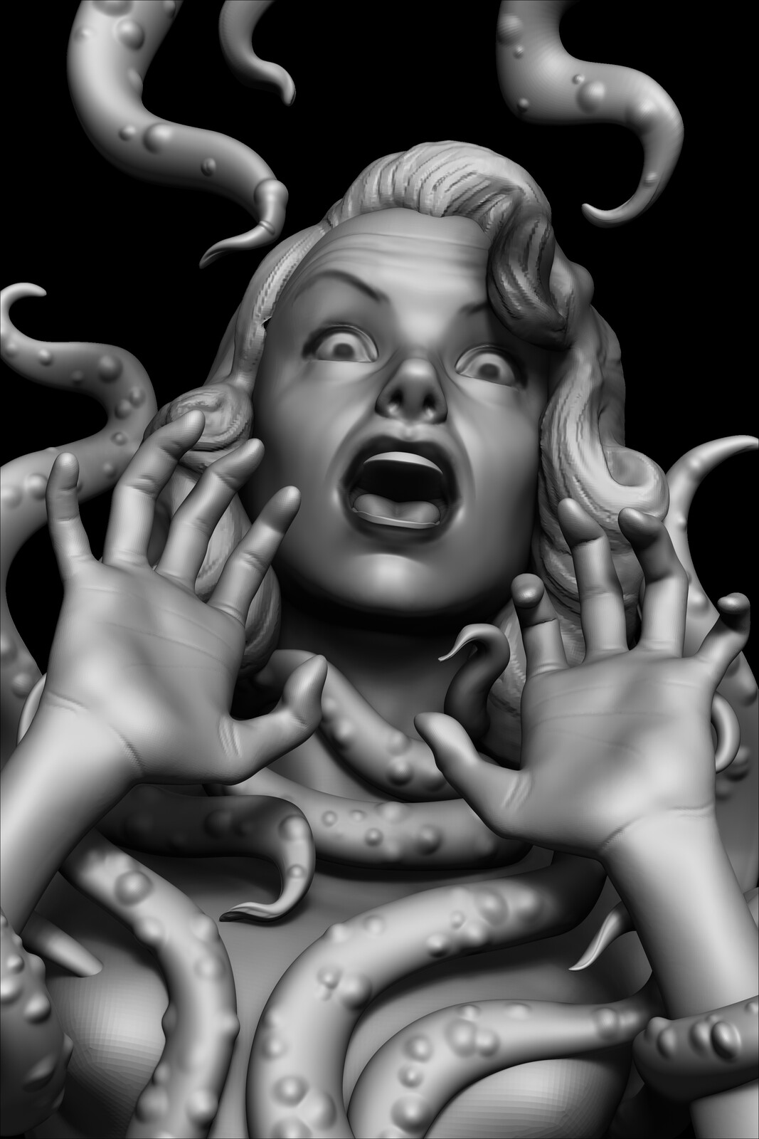 3D Zbrush Render Base