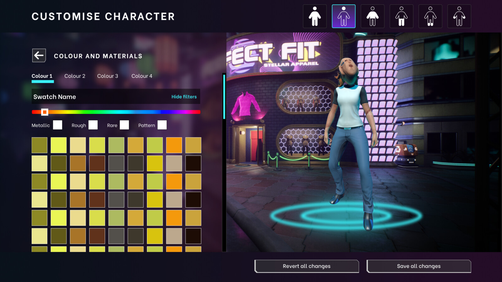 Character Customisation