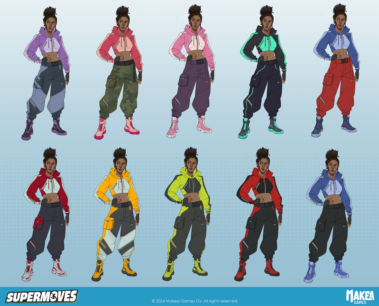 Color variations