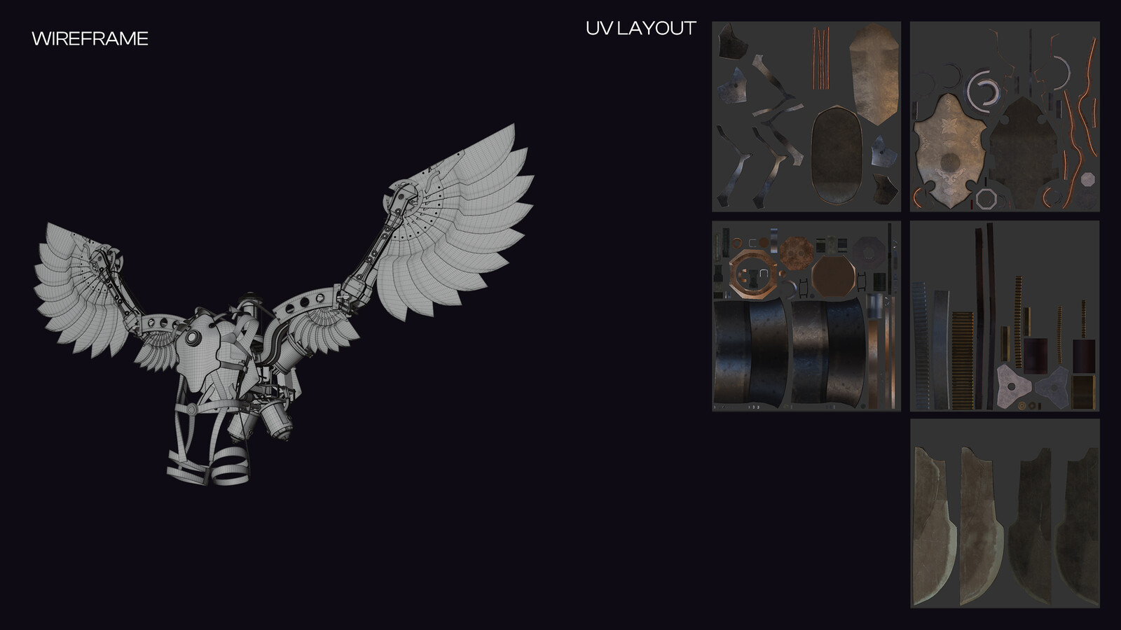 Wireframe and UV