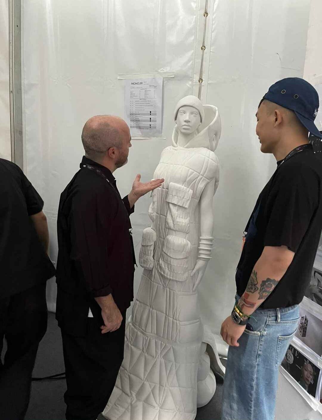 ArtStation - Moncler City of Genius- Willow Smith Statue