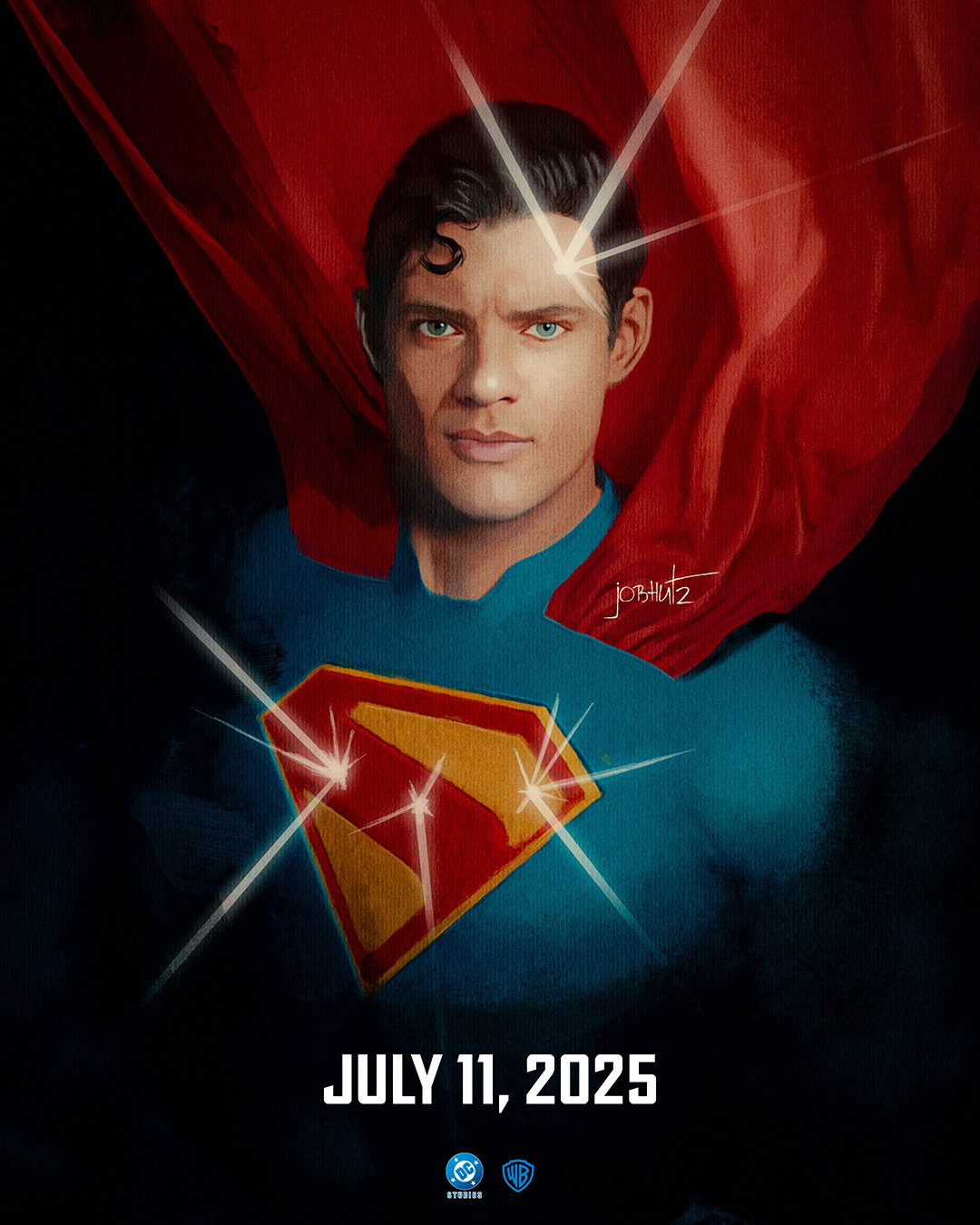 ArtStation - Superman Fan Poster (inspired by Alex Ross)
