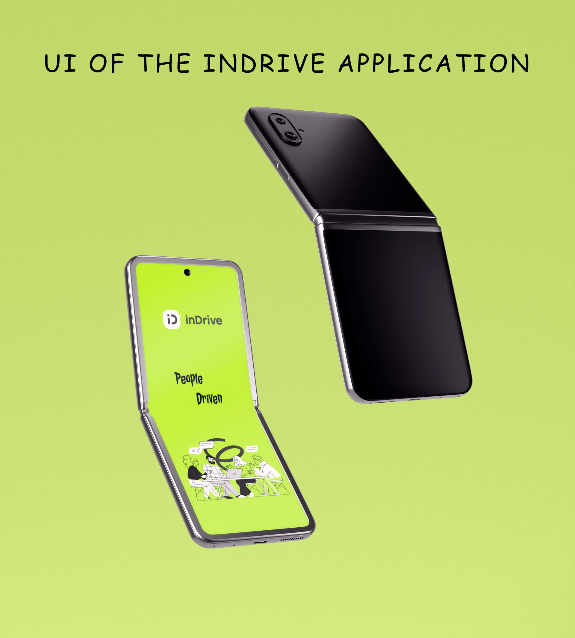 Rishabh Kumar - indrive ui design using Figma