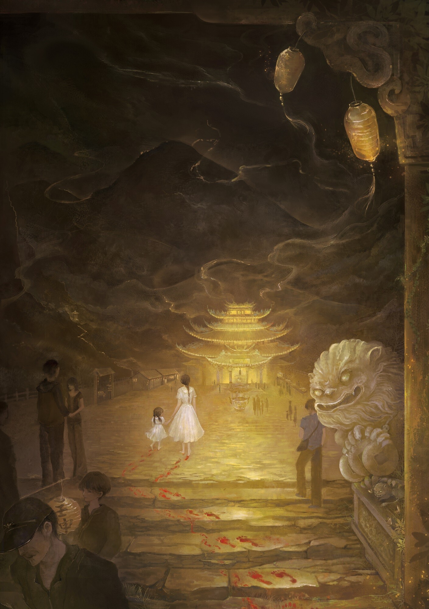 Artstation Novel Illustration Commissioned Works