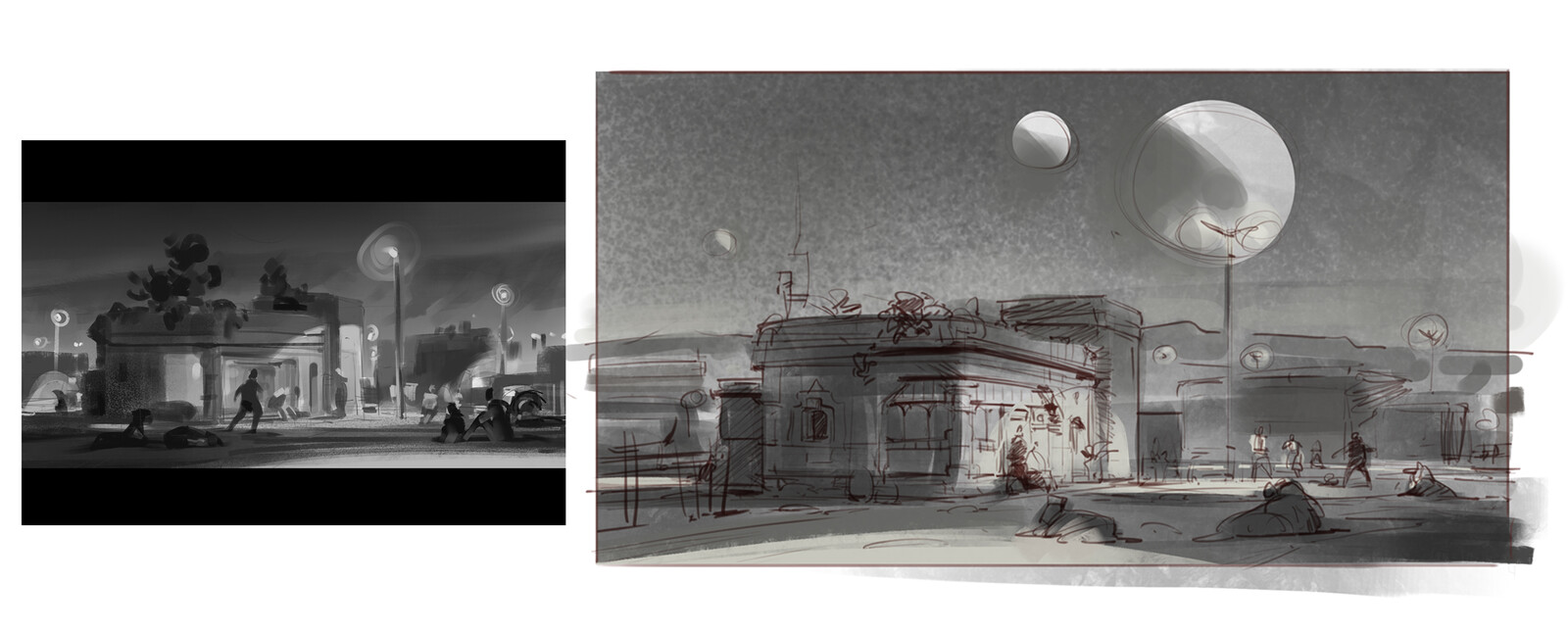 Composition sketches