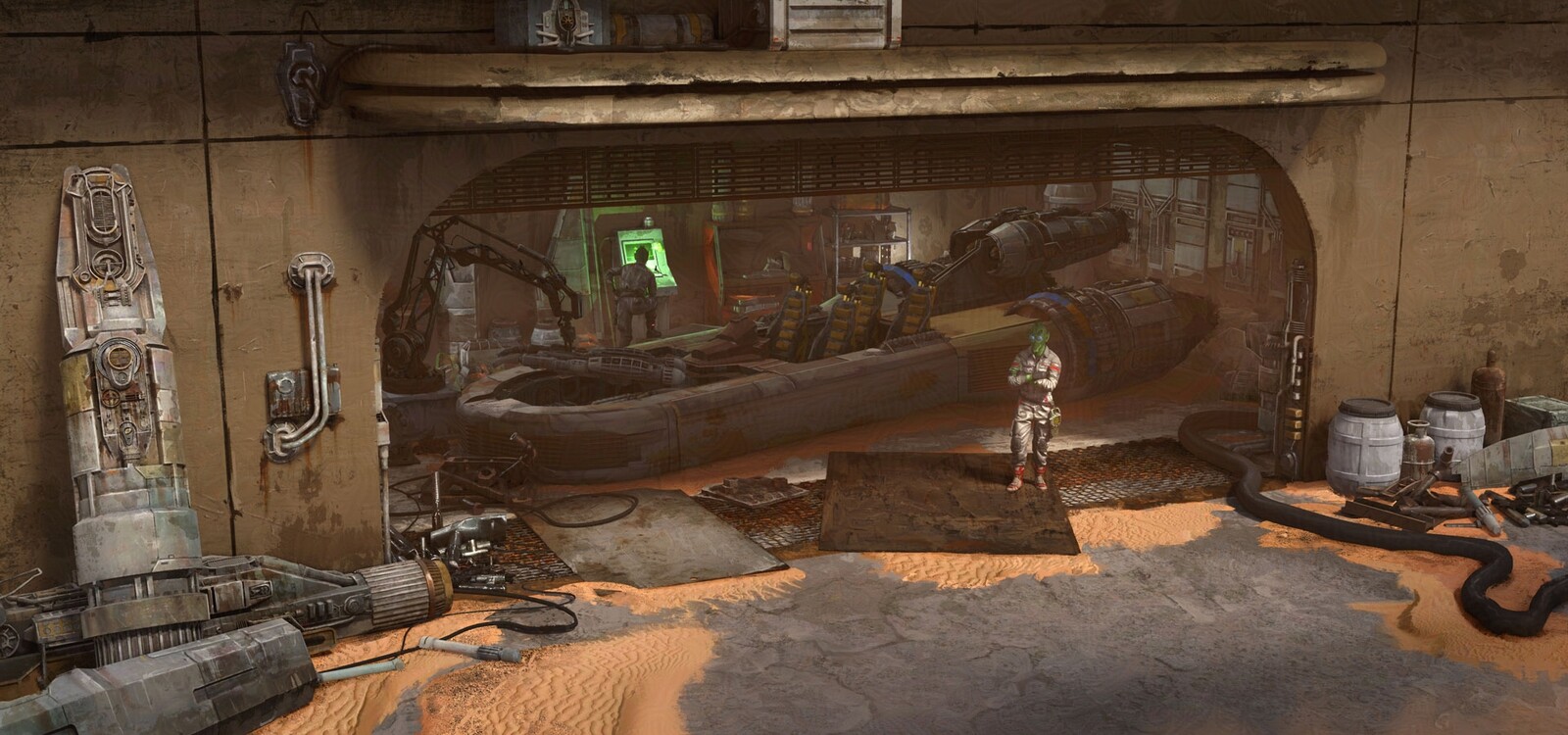 Landspeeder workshop
