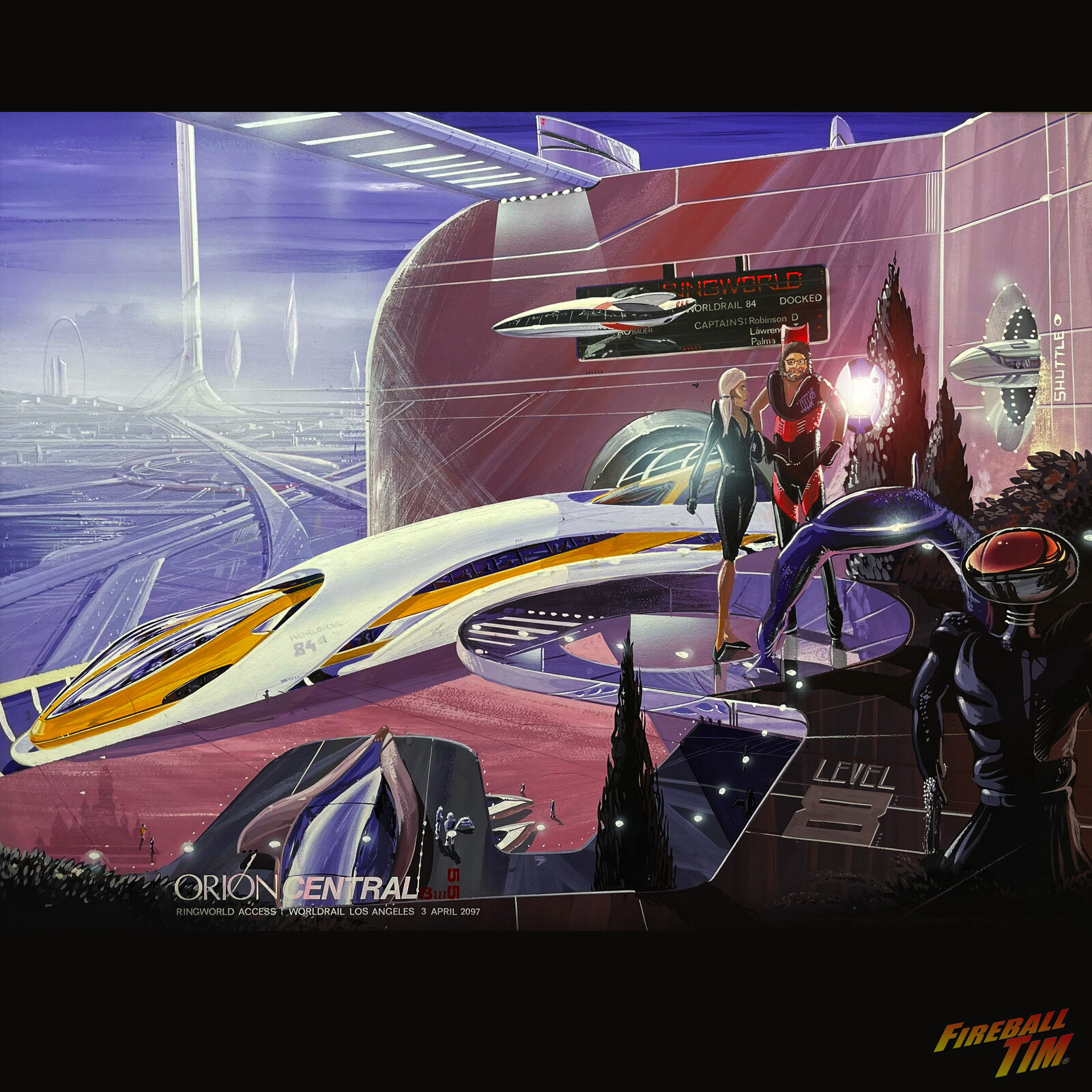 Orion Station Concept ARt for Imagineering