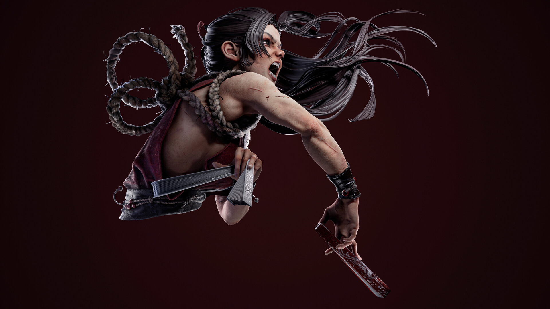 ArtStation - Mai Shiranui不知火舞