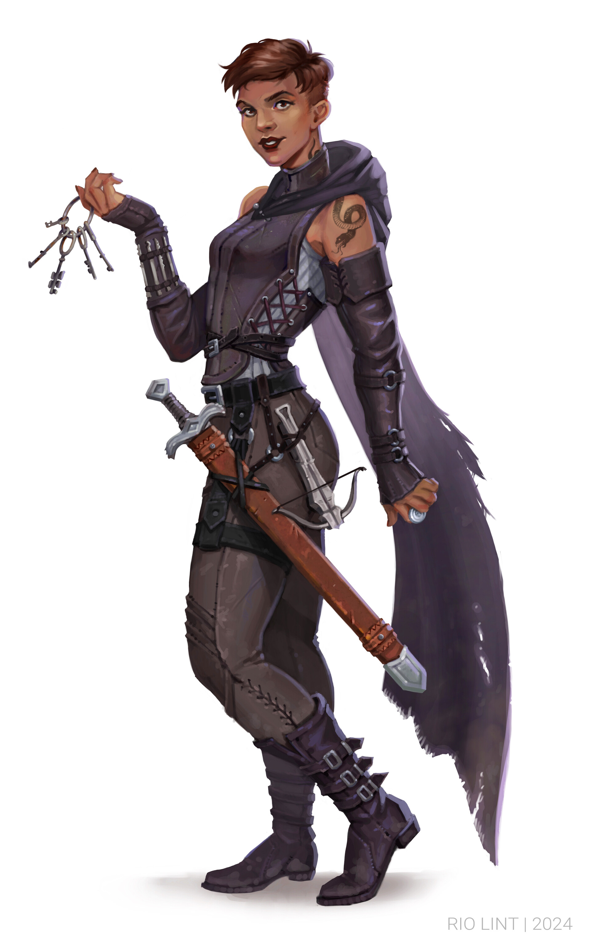 ArtStation - Vesper Raine, the rogue