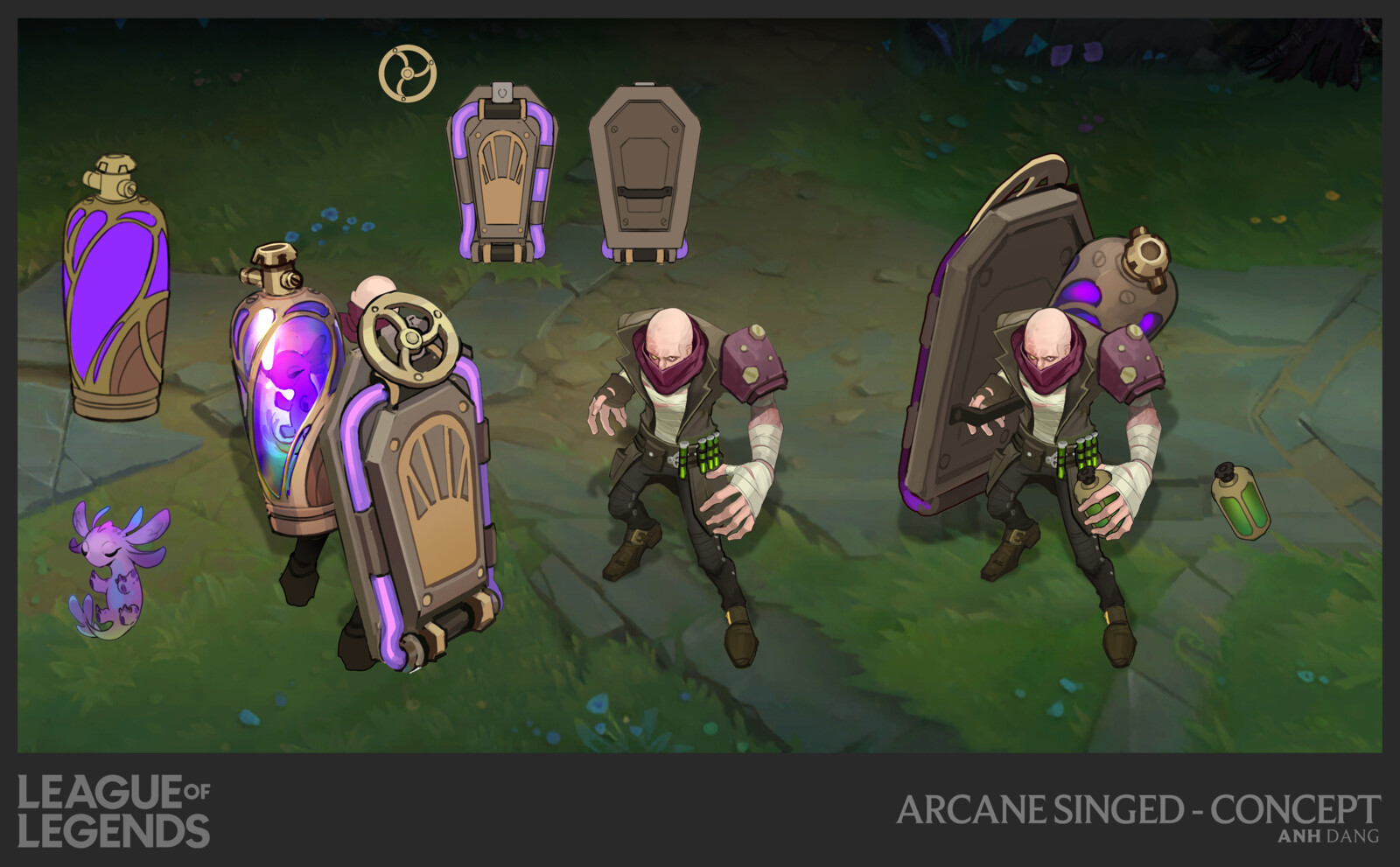Mostly just translating the Arcane look