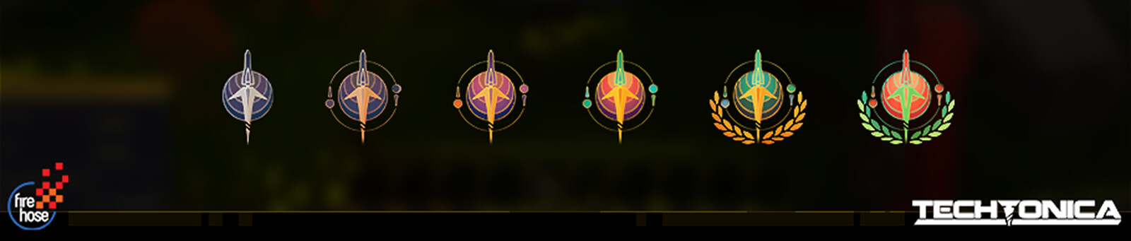 Steam badges based on the ANEXCAL logo I designed