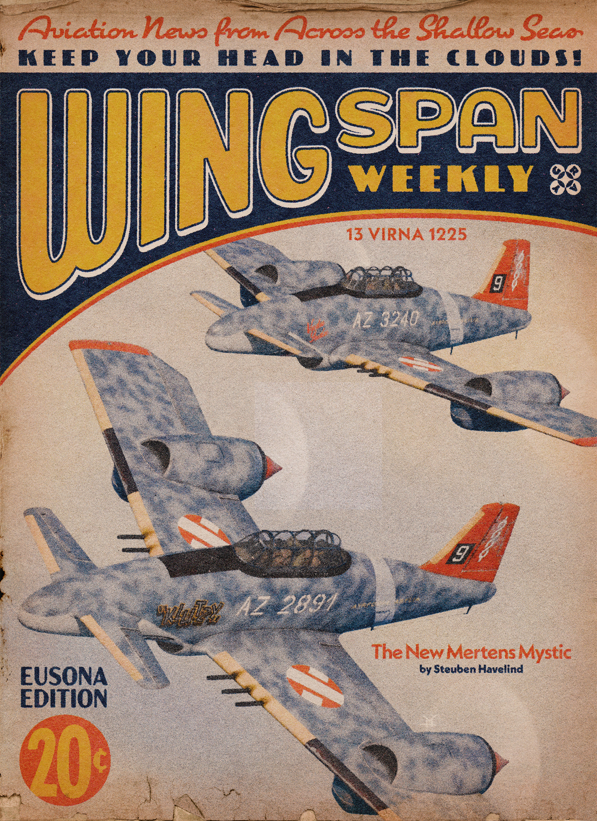 The U11 Mystic is featured in the 13 Virna issue of Wingspan Weekly.