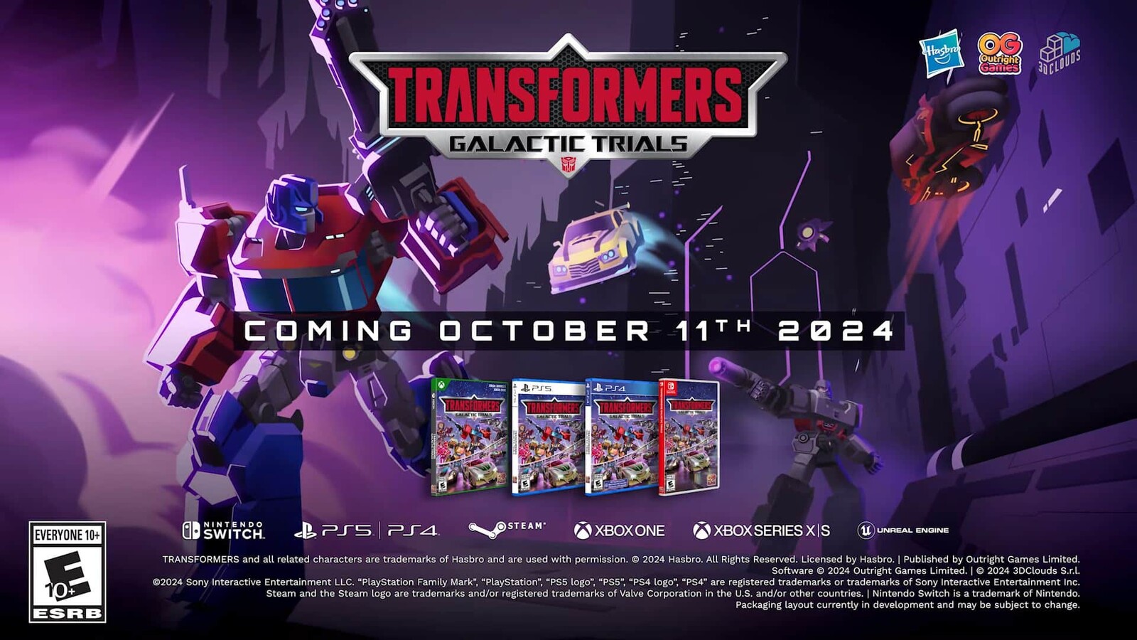 Official Release date: October 11th 2024