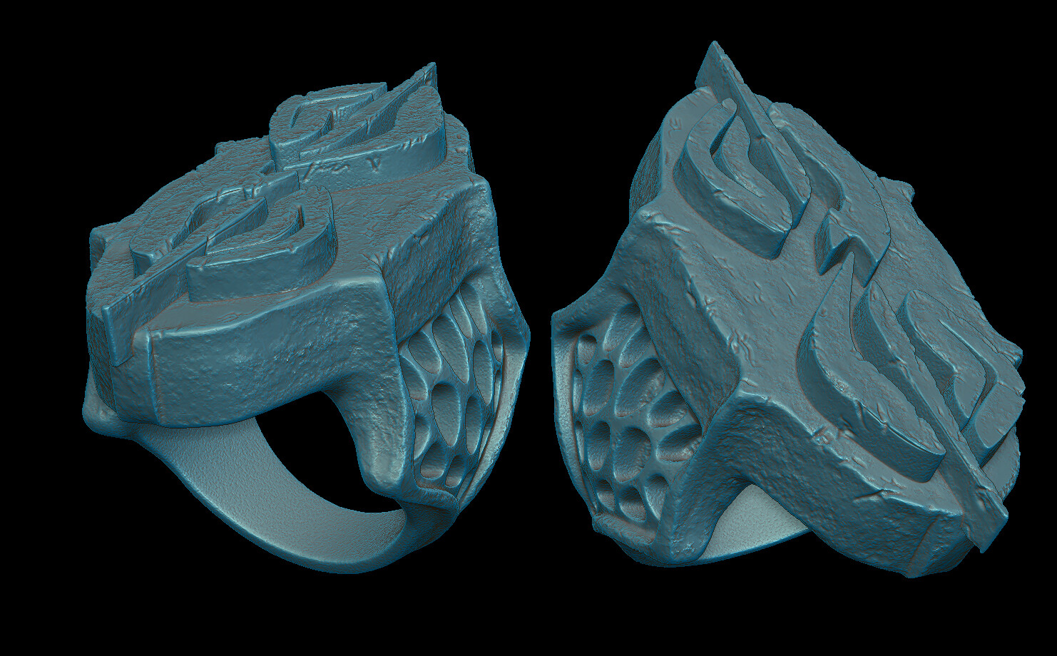Ring model in ZBrush