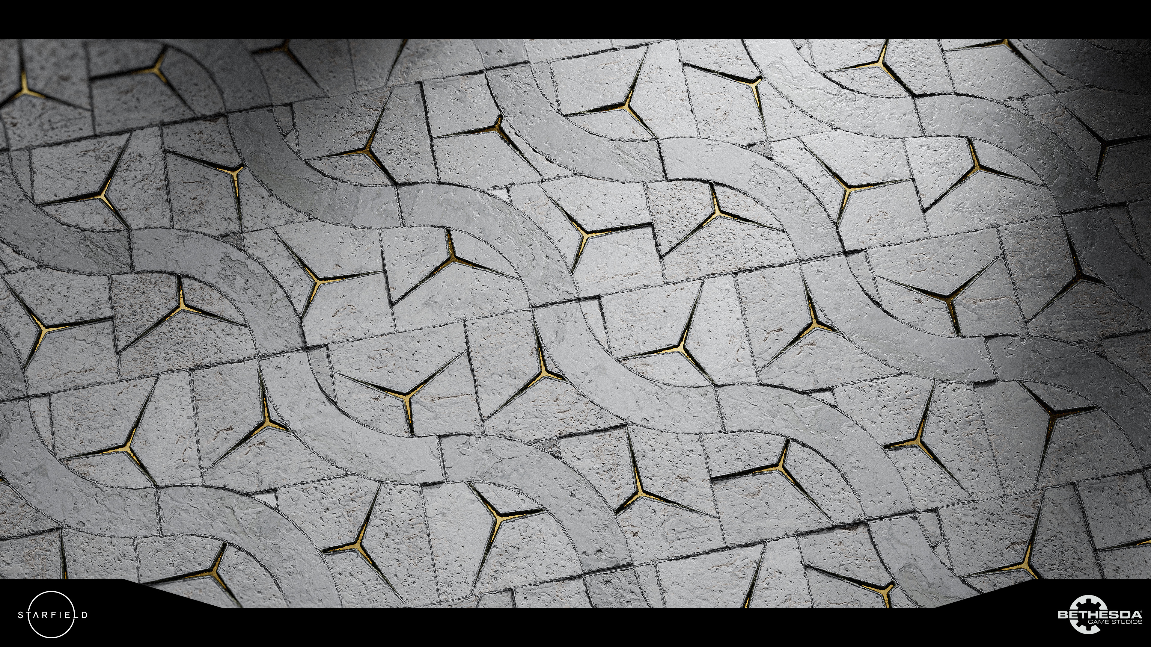 Polished Block in Material, Original Pattern made by @Heather Cerlan