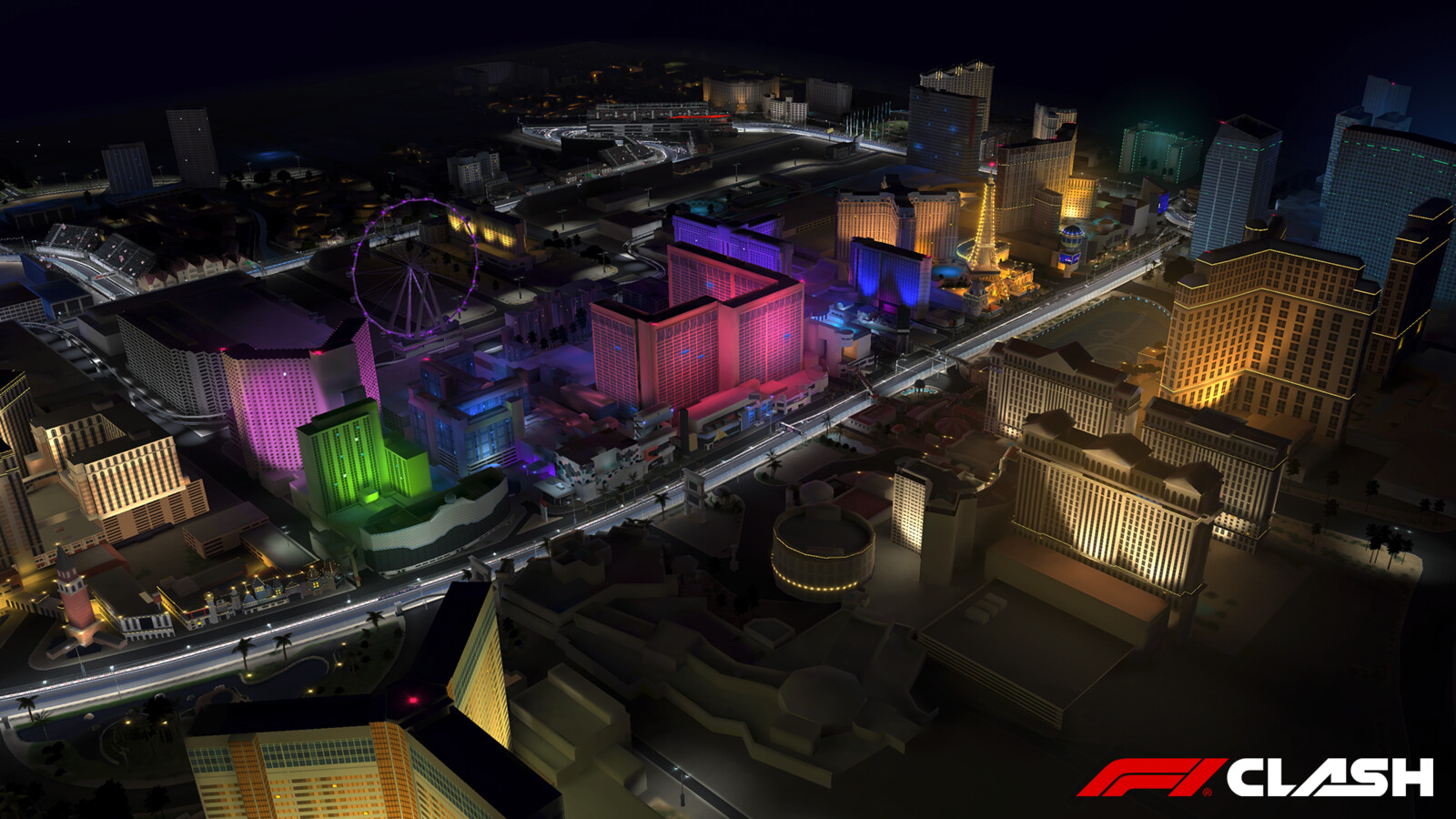 Lighting, integration and outsource management on Las Vegas Circuit