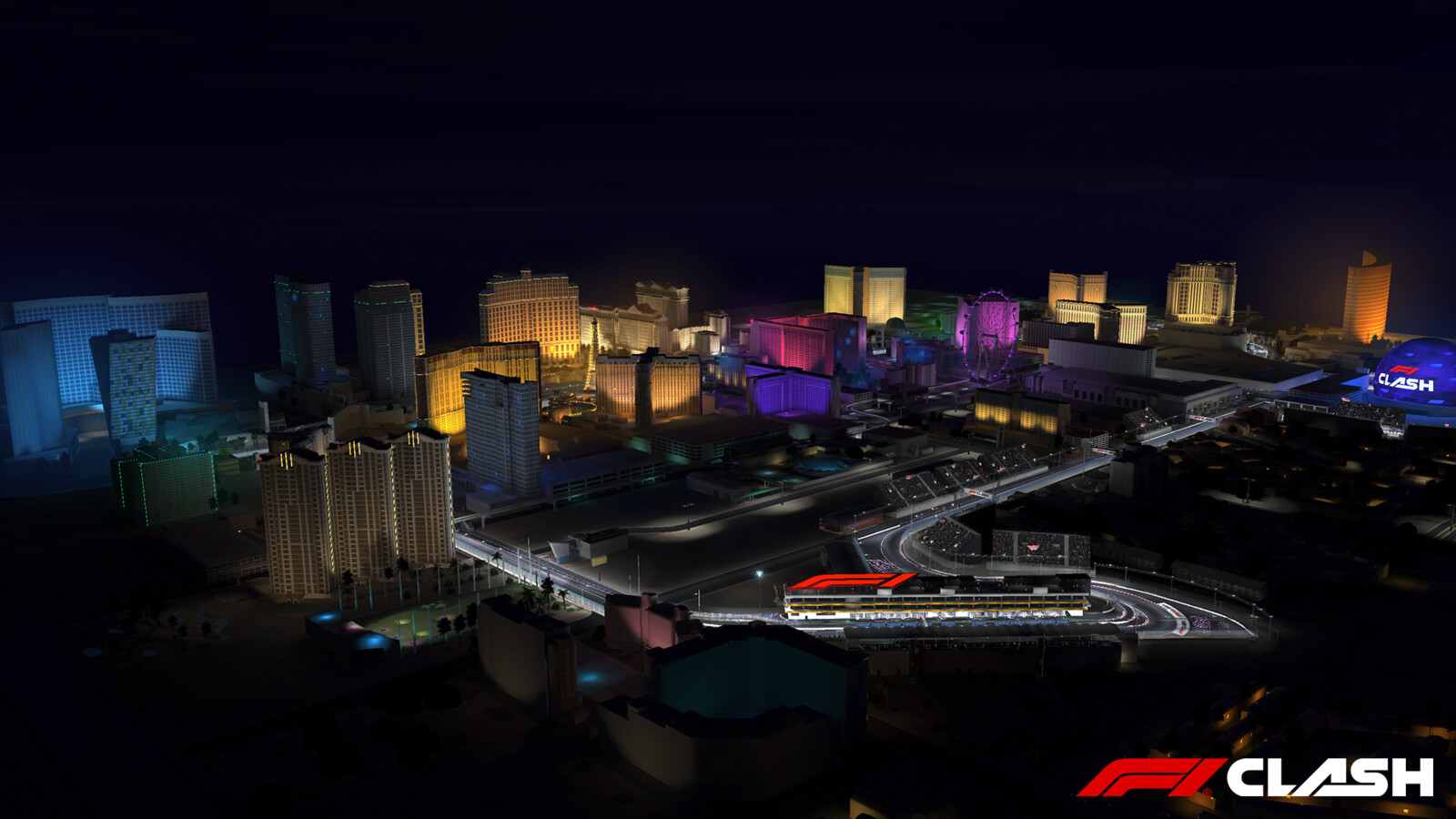 Lighting, integration and outsource management on Las Vegas Circuit