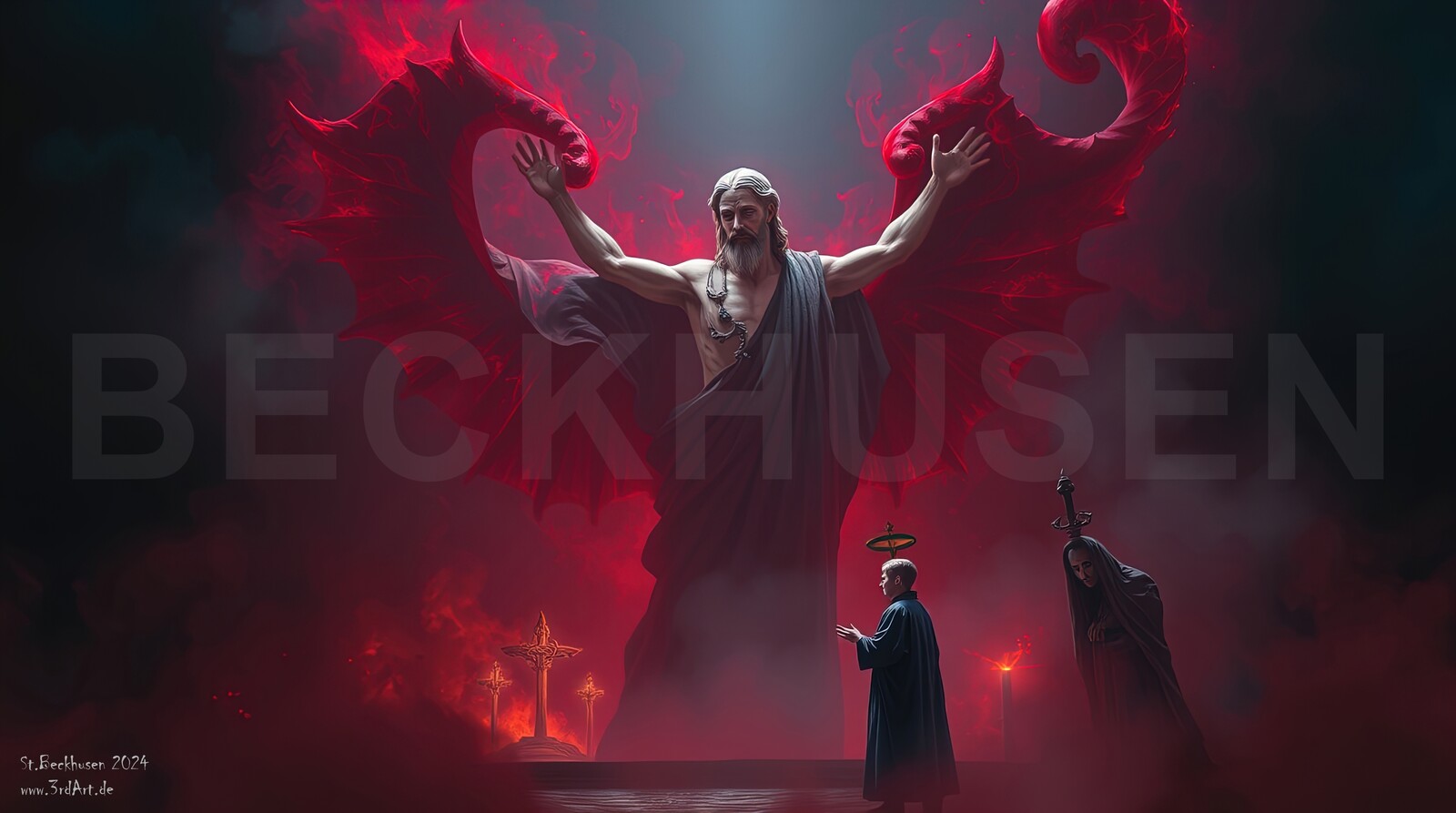 Product: https://www.artstation.com/marketplace/p/xkPWX/lucifer-christ-blasphemy