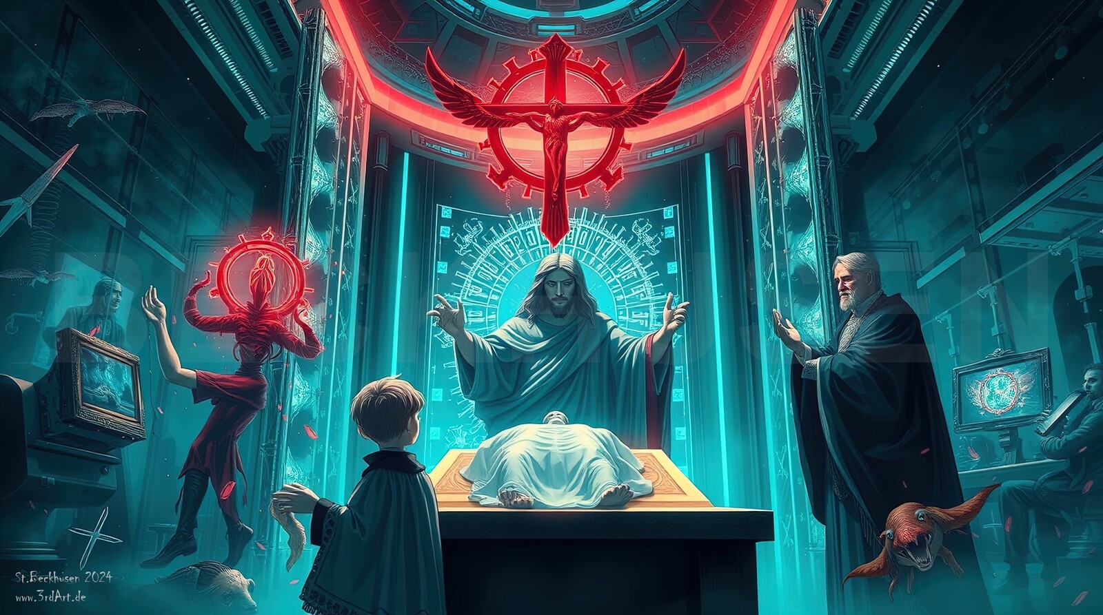 Product: https://www.artstation.com/marketplace/p/xkPWX/lucifer-christ-blasphemy