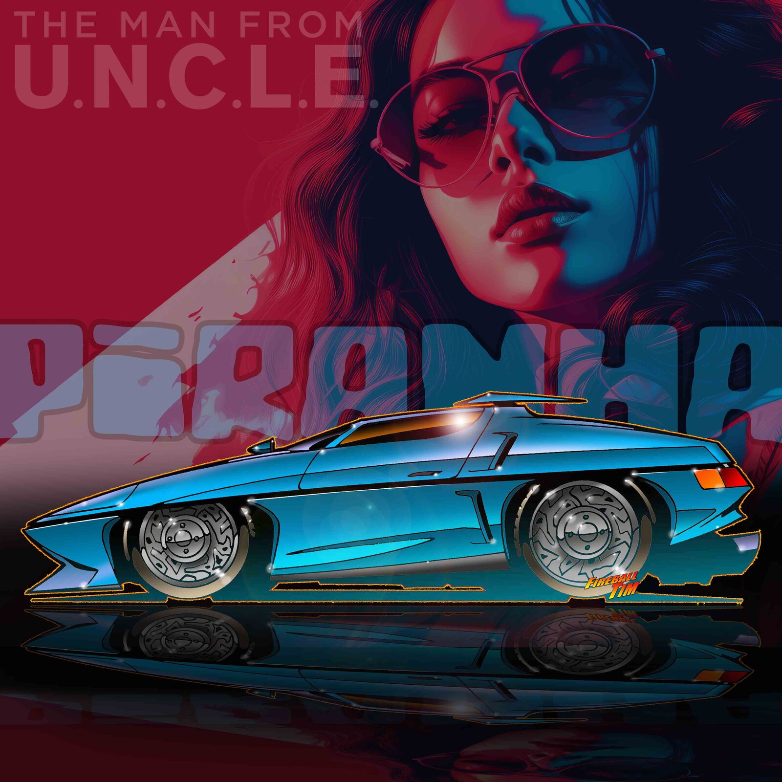 Piranha from The Man from Uncle by Fireball Tim Garage