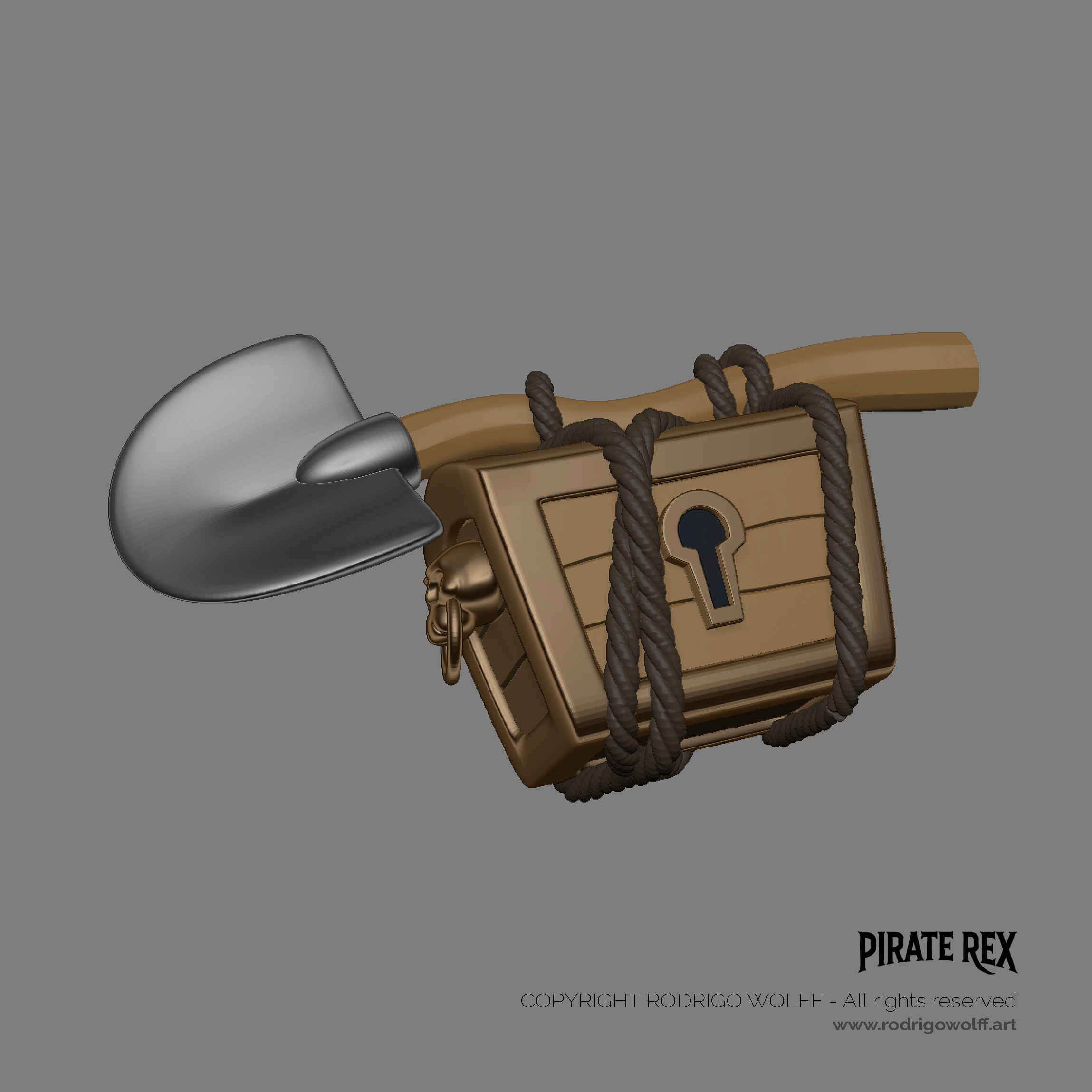 Treasure chest detail