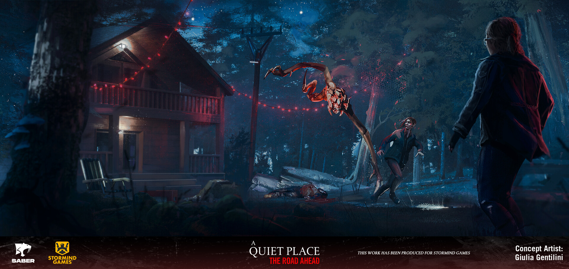 ArtStation - A Quiet Place: The Road Ahead - Concept Art: Forest