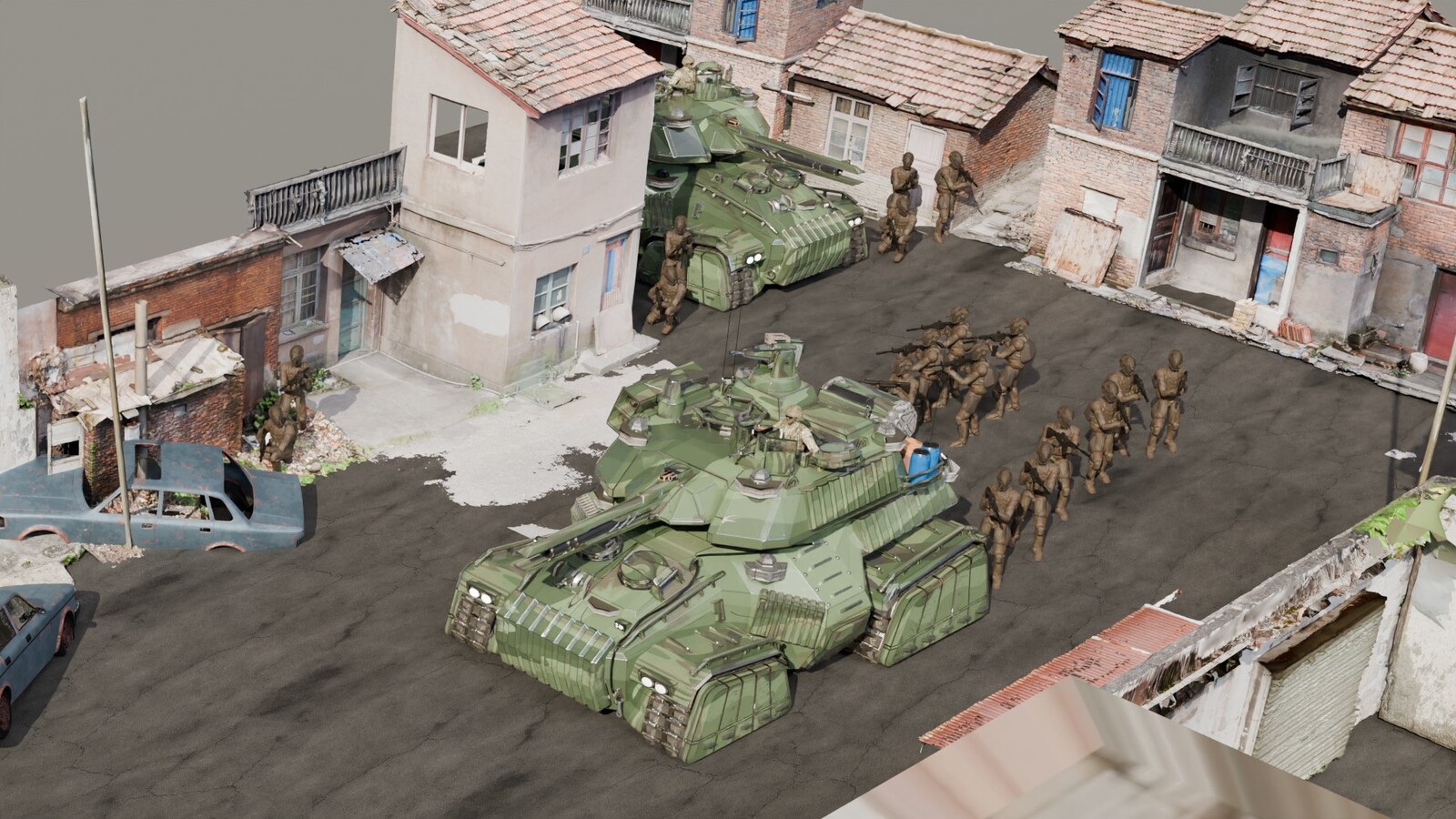 Process 3D textures
