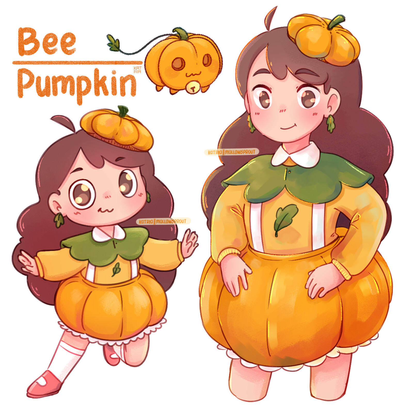 Bee and Pumpkin fanart