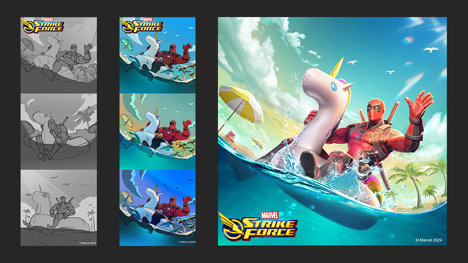 BOSi Art Studios - MARVEL Strike Force