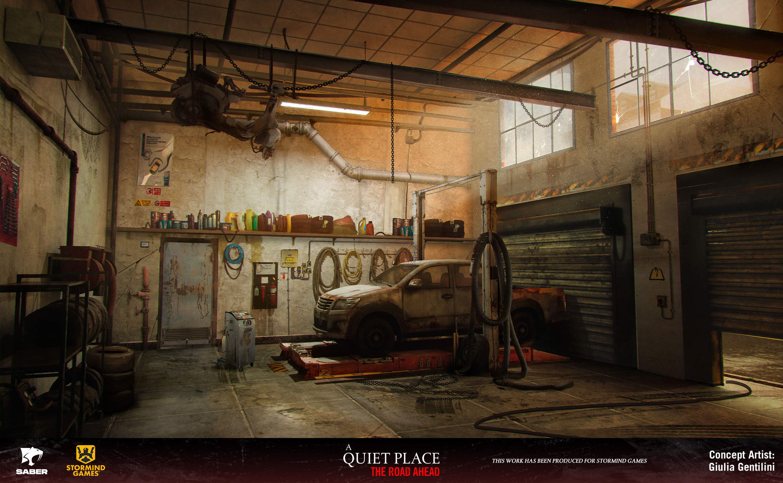 I worked directly on unreal screenshots:)
