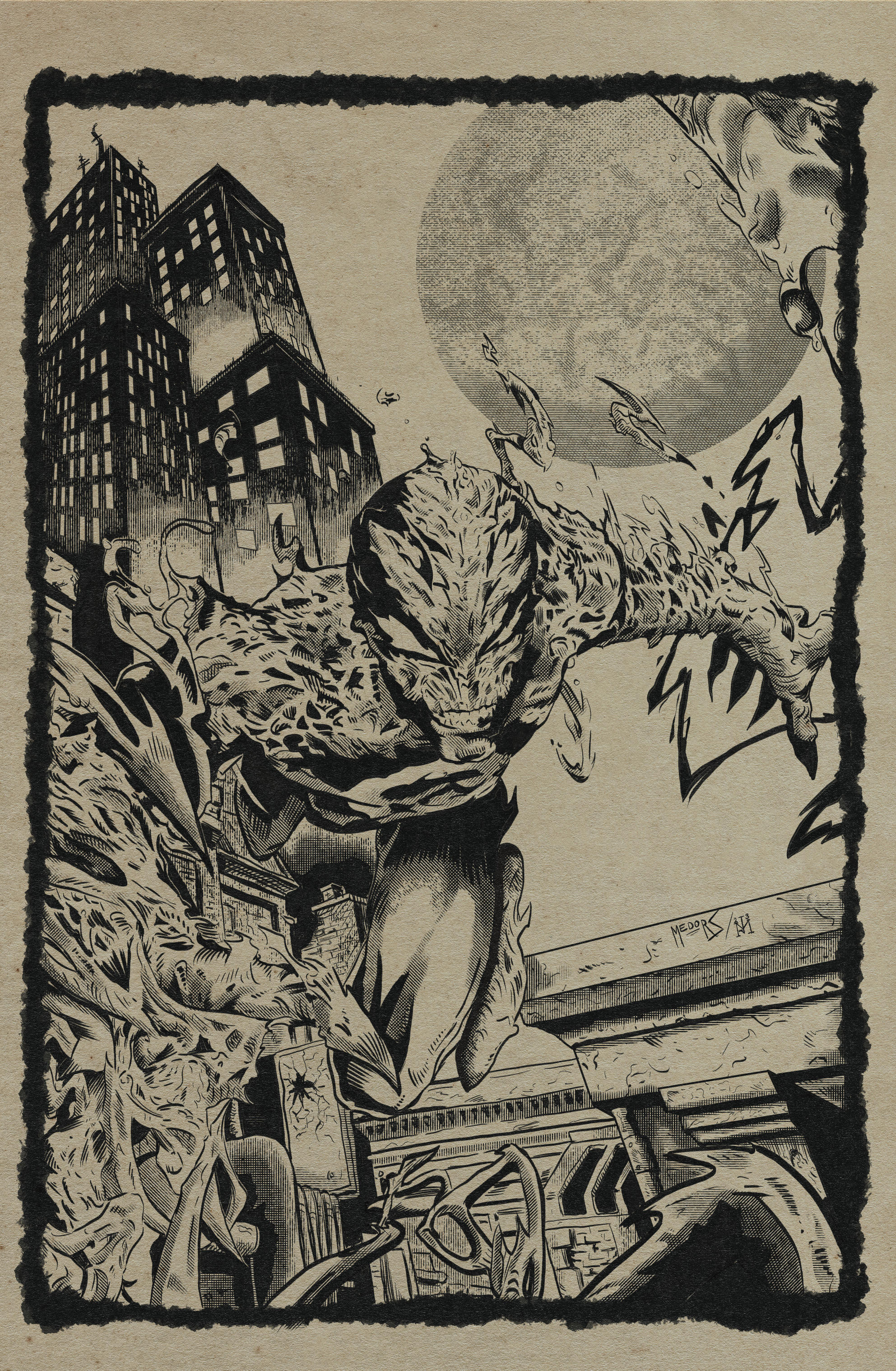 Haunt - Pencils by Josh Medors, Inks- Joseph Miller